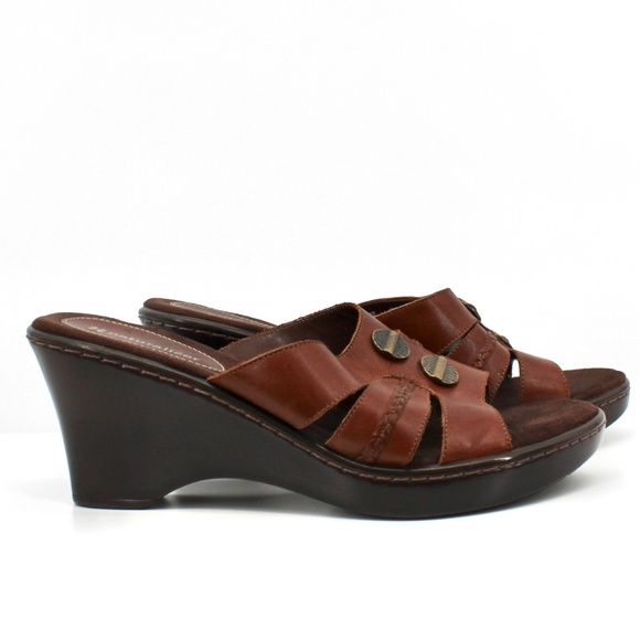 Naturalizer Wedge sandal in Brown - Picture 1 of 5